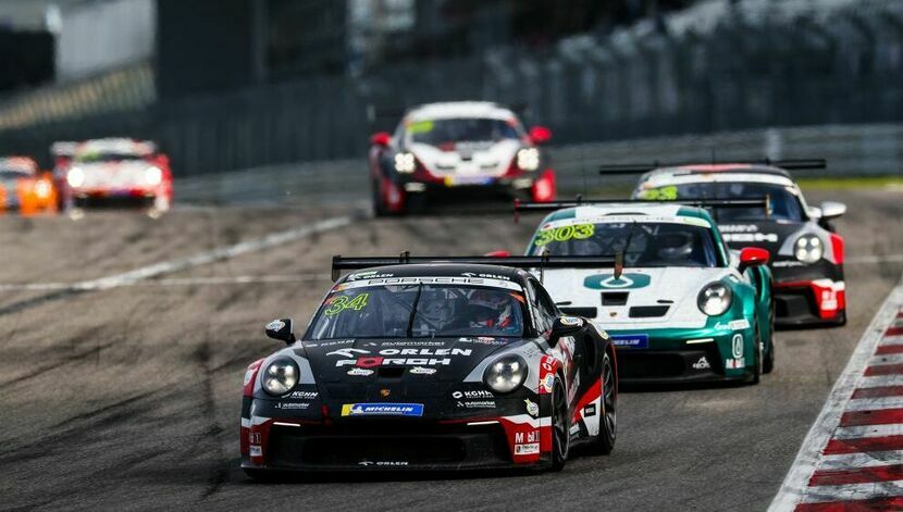 Karol Kręt zaliczył kolejny znakomity weekend w serii Porsche Sports Cup Deutschland