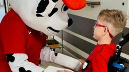 Marshall - pies do zadań specjalnych odnalazł chłopca. Krzyś wkrótce będzie obchodził urodziny