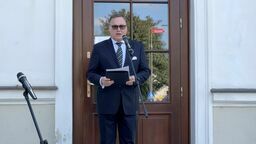 Senator Grzegorz Bierecki podczas uroczystości 17 września w Białej Podlaskiej: Nasi rodacy na wschodzie nie powinni być repatriowani – oni powinni być ewakuowani