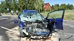 Zderzenie 5 aut na krajowej dwójce. Wiadomo, kto się zagapił 