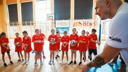 Zbigniew Bartman poprowadził pokazowy trening