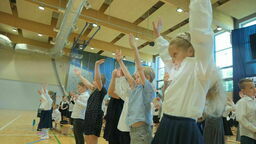 200 uczniów dziś oficjalnie zostało uczniami klas pierwszych Szkoły Podstawowej nr 58 w Lublinie