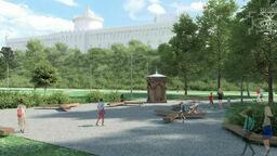 Projekt parku na Błoniach powstał w 2017 roku