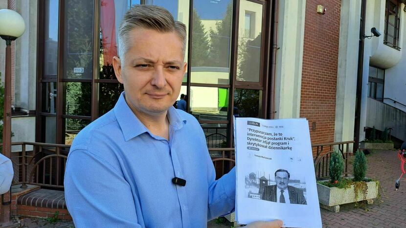 Jakub Stefaniak do pisma do prezesa TVP załączył artykuły lubelskich mediów