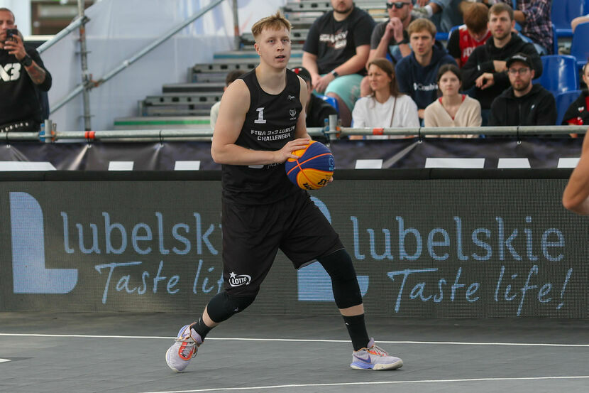 Michał Lis już w weekend grał na Placu Zamkowym w ramach turnieju Lublin Challenger 2023