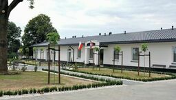 Lubartowska placówka może przypominać tę z Jaszczowa w powiecie łęczyńskim (na zdj.), gdzie w 2020 roku otwarto pierwsze w Polsce centrum opiekuńczo-mieszkalne z dofinansowaniem Funduszu Solidarnościowego