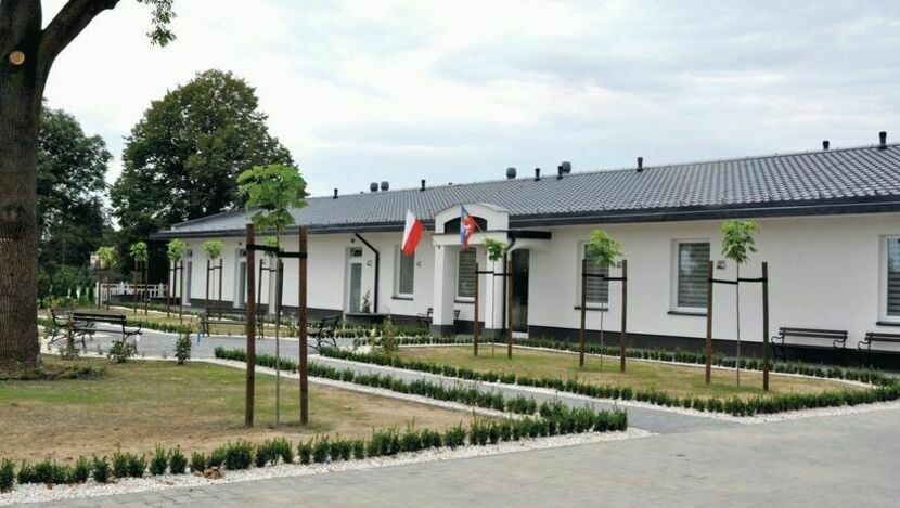 Lubartowska placówka może przypominać tę z Jaszczowa w powiecie łęczyńskim (na zdj.), gdzie w 2020 roku otwarto pierwsze w Polsce centrum opiekuńczo-mieszkalne z dofinansowaniem Funduszu Solidarnościowego