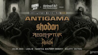 Ekstremalna sobota w Fabryce Kultury Zgrzyt. Wystąpi kultowa Antigama