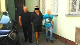 Butelkowy  bombardier w rękach policji 