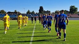 Piłkarze Startu po wygranej z Huraganem wskoczyli na pierwsze miejsce w tabeli