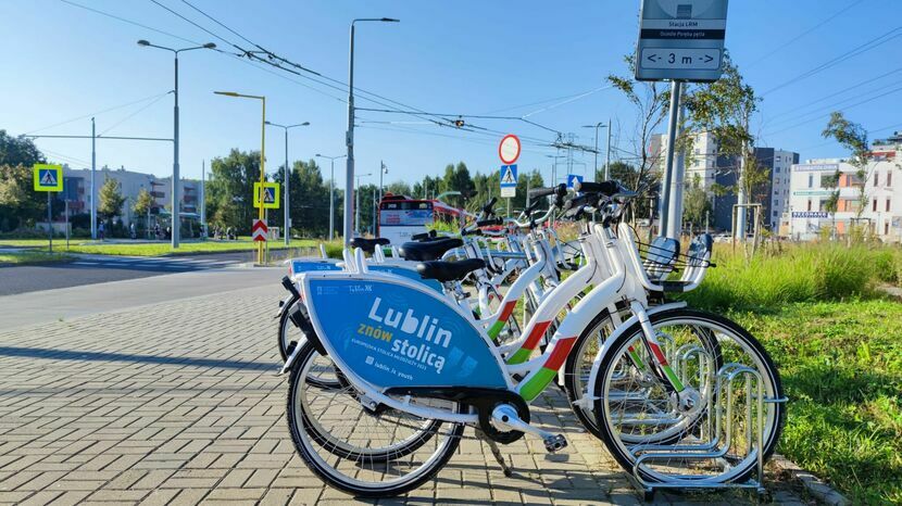 Użytkownicy LRM mają do dyspozycji 625 rowerów rozlokowanych na 129 stacjach 