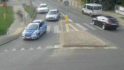 Na karetkę nie było czasu. Pędzili do szpitala pod eskortą policji [wideo]