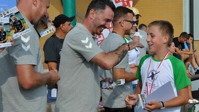 Marek Saganowski szukał talentów w Radzyniu Podlaskim