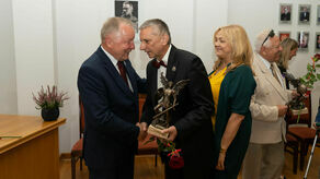 Andrzej Czapski i dr Krzysztof Piech 