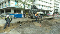 Prace przy ul. Jasnej.