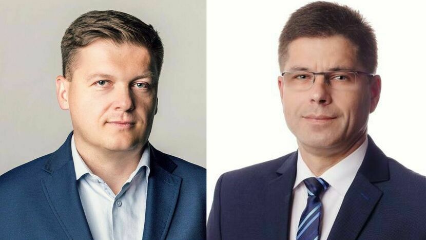 Krzysztof Paśnik, burmistrz Lubartowa (z lewej) rozstał się ze swoim dotychczasowym zastępcą, Tadeuszem Małyską (na zdj.). Niewykluczone, że obydwaj panowie wiosną zmierzą się w wyborach samorządowych