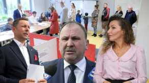 Od lewej: Ryszard Madziar, Stanisław Żmijan, Monika Pawłowska