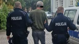 Mężczyzna został zatrzymany przez policję
