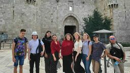 Młodzież z Chełma w Palestynie 