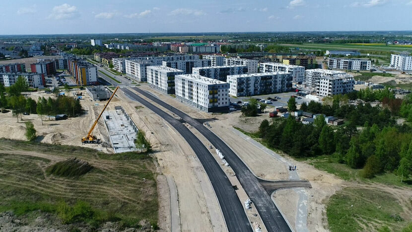 Budowa ulicy Armii Krajowej ruszyła w maju 2022 roku 