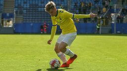 Filip Luberecki w meczu z Macedonią Północną spędził na boisku ciut ponad godzinę