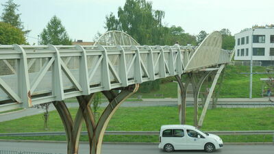 Kładka nad ul. Filaretów