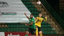 Lukas Klemenz i jego koledzy w sobotę zagrają na wyjeździe z Bruk-Bet Termaliką Nieciecza