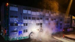 Do pożaru doszło w środę w nocy w Borkach