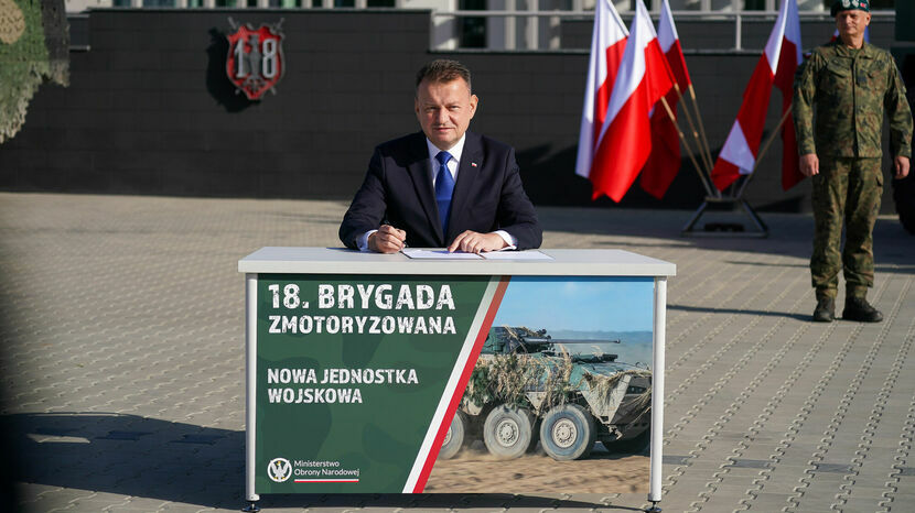 Minister Błaszczak formuje nową brygadę