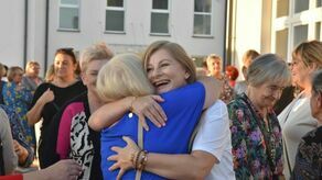 Były uściski, okrzyki radości, jak na rodzinnym spotkaniu

