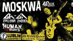 Zespół Moskwa świętuje 40 urodziny! Koncert w Fabryce Kultury Zgrzyt