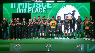 Siatkarze Bogdanka LUK Lublin zajęli w weekendowym turnieju im. Tomasza Wójtowicza drugie miejsce