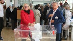 Wybory 2023. Mieszkańcy Białej Podlaskiej ruszyli do urn 