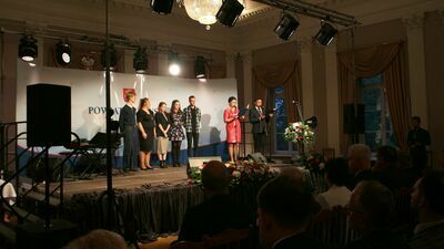 Nagrody dla ludzi kultury rozdane. Gala w pałacu [zdjęcia]