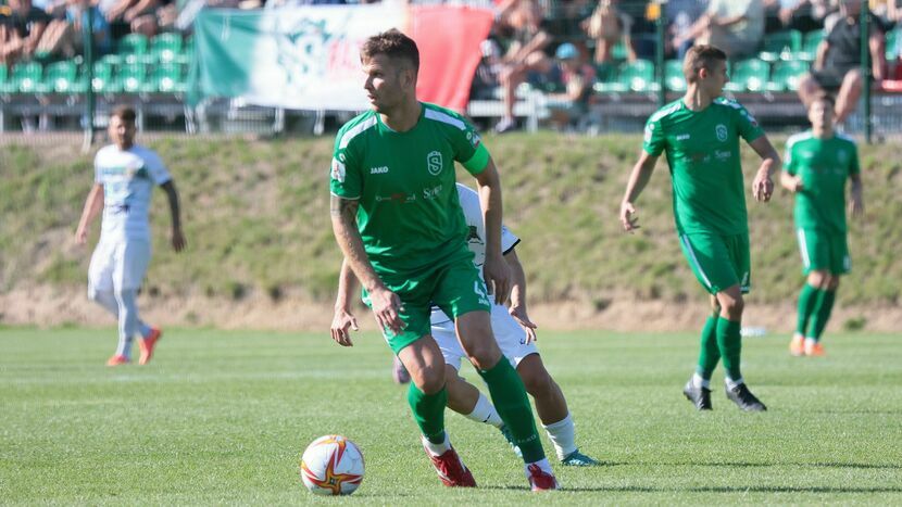 Mateusz Pielach zdobył w sobotę drugiego gola dla Świdniczanki