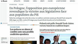 Zagraniczne media rozpisują się o zwycięstwie demokracji. Jednak nie zapominają, że to PIS wygrał, ale nie ma większości by utworzyć rząd.