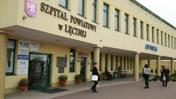 Szpital w Łęcznej utonie w zieleni