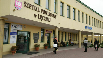 Szpital w Łęcznej utonie w zieleni