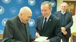 Profesor Stanisław Jabłonka od środy jest honorowym prezesem Polskiego Towarzystwa Kardio-Torakochirurgii 