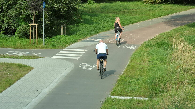 Obecnie długość ścieżek rowerowych w Lublinie wynosi ok. 190 km