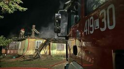 Do pożaru doszło nocą 26 października