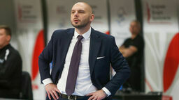 Artur Gronek nie był zadowolony z postawy zespołu w niedzielnym spotkaniu z Eneą Stelmet Zastal Zielona Góra
