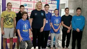 Otylia Swim Tour kończy sezon z przytupem. Tłumy na basenie w Świdniku