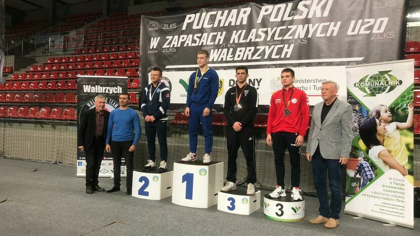 Hubert Sidoruk z Cementu-Gryfa Chełm zdobył złoty medal w Pucharze Polski juniorów