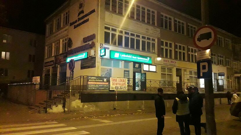 Bank w którym doszło do napadu 
