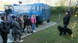 Benji, dwuletni owczarek belgijski, służy w oddziale kontrterrorystów