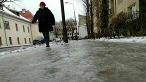 Lubelskie. Uwaga, jest ślisko!