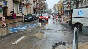 Skrzyżowanie ulic Wieniawskiej i Jasnej