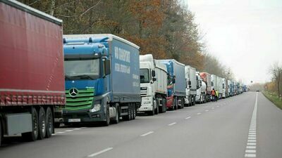 Przewoźnicy rozczarowani postawą Ukrainy. Blokada granicy "do skutku"