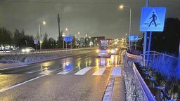 Kiedy doszło do wypadku, było już dość ciemno